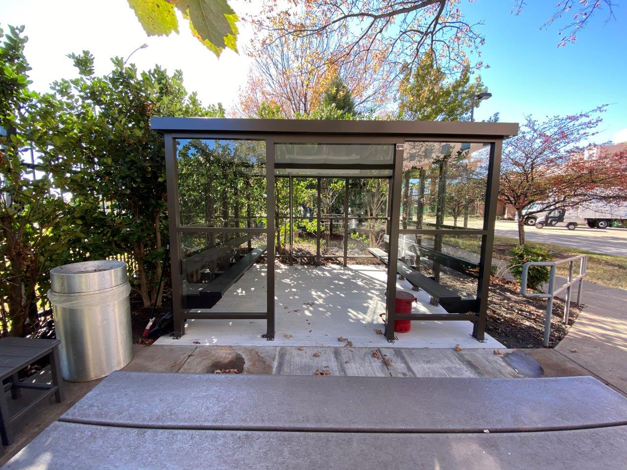 Bus Shelters Easy Installation Austin Mohawk