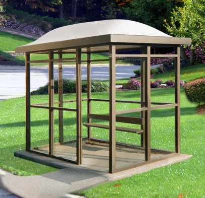 Smoking Shelter / Smoking Enclosure » Austin Mohawk Inc.